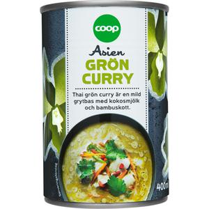 Coop Thai Grön Curry Grytbas