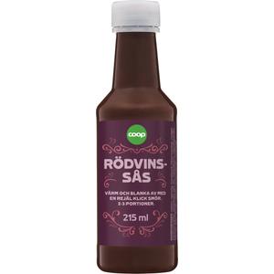 Coop Rödvinssås
