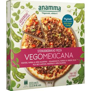 Anamma Pizza Vegomexicana Fryst 350g
