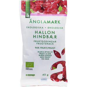Änglamark Fruktgodingar Hallon Eko