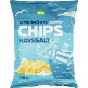 Coop Chips Havssalt