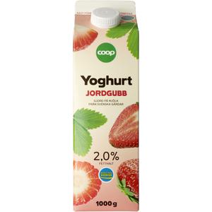 Coop Yoghurt Jordgubb