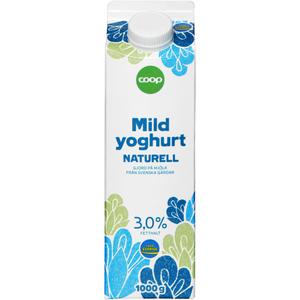 Coop Mild Yoghurt Naturell