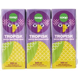Coop Fruktdryck Tropisk