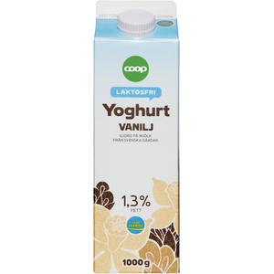 Coop Laktosfri Yoghurt Vanilj