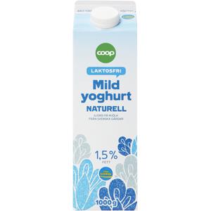 Coop Laktosfri Yoghurt Naturell
