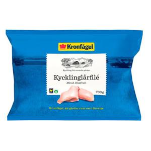 Kronfågel Kycklinglårfilé Fryst 700g