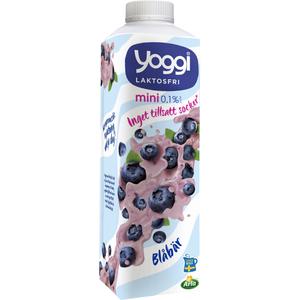 Yoggi® Laktosfri Yoghurt Mini Blåbär