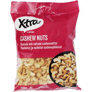 Xtra Cashewnötter Saltade