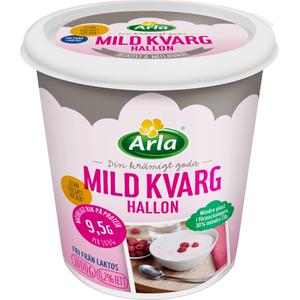 Yalla® Laktosfri Kvarg Mild Hallon