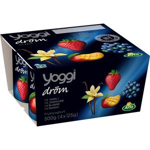 Yoggi® Fruktyoghurt Dröm 4-pack