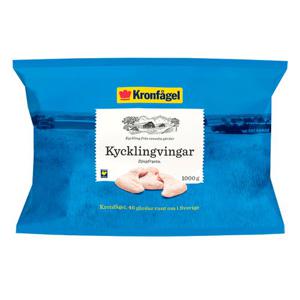Kronfågel Kycklingvingar Frysta 1000g