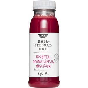 Coop Juice Kallpressad Rödbeta