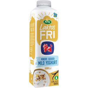 Arla Ko® Laktosfri Lättsockrad Yoghurt Vanilj