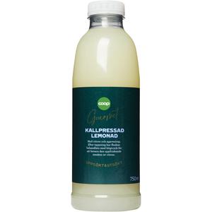 Coop Lemonad Citron Kallpressad