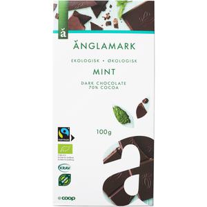 Änglamark Mörk Choklad Mint Eko