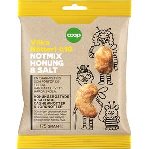 Coop Nötmix Honung & Salt
