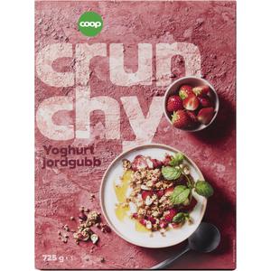 Coop Crunchy Yoghurt Jordgubb