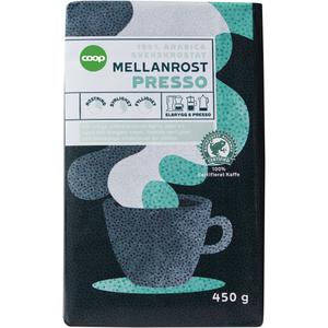 Coop Kaffe Presso Mellanrost