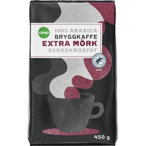 Coop Kaffe Extra Mörk