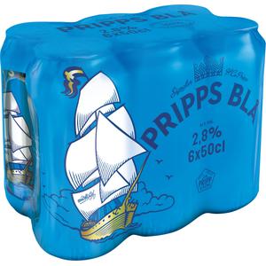 Öl Pripps Blå 2,8 % 6-pack