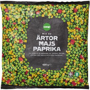 Coop Ärter Majs Paprika
