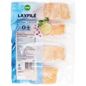 Coop Laxfilé skinnfri 4-pack