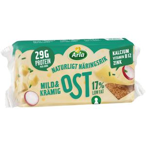 Arla® Ost Mild & Krämig 17%