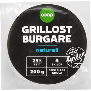 Coop Grillostburgare naturell