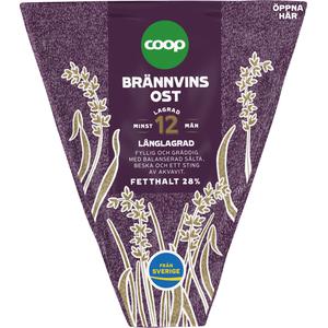 Coop Brännvinsost 12 mån