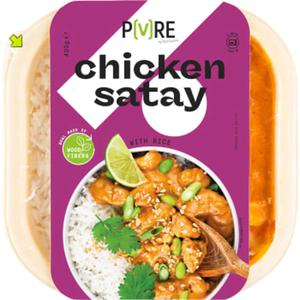 PURE Chicken satay 400g