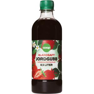 Coop Jordgubbssaft