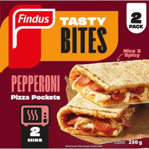 Findus Tasty Bites Pizza Pockets Pepperoni