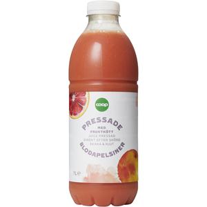 Coop Blodapelsinjuice Med Fruktkött