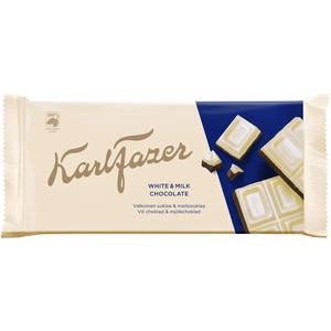 Fazer Chokladkaka Vit & mjolkchoklad