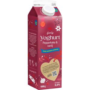 ICA Yoghurt Pepparkaka & Vanilj 2,5%