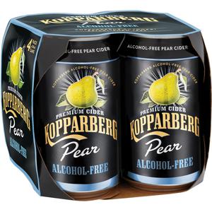 Alkoholfri Cider Kopparberg Päron 4-pack