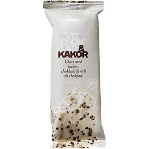 Coop Glass Vit choklad & kakor