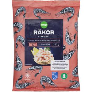 Coop Räkor Skalade L 200/300