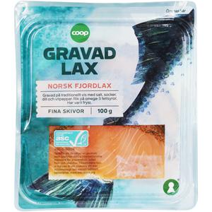 Coop Gravad Lax Fina Skivor