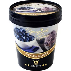 Djurgårds Glace Gräddglass Svenska Blåbär