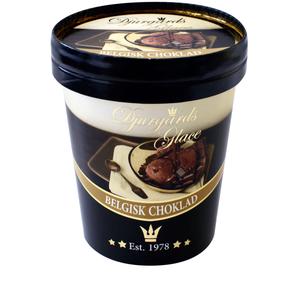 Djurgårds Glace Gräddglass Belgisk Choklad