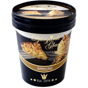 Djurgårds Glace Gräddglass Äppelpaj