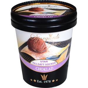 Djurgårds Glace Chokladglass Utan Tillsatt Socker