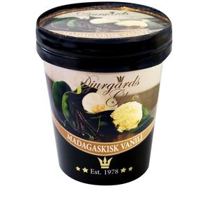 Djurgårds Glace Gräddglass Madagaskisk Vanilj