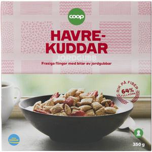 Coop Havrekuddar Med Jordgubbar