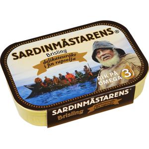 SARDINMÄSTARENS Sardin Rökt Olja