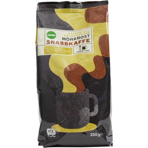 Coop Snabbkaffe Mörkrost refill