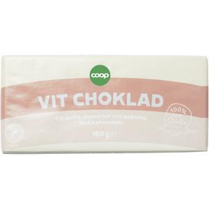 Coop Choklad Vit Bakning
