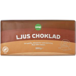Coop Choklad Ljus